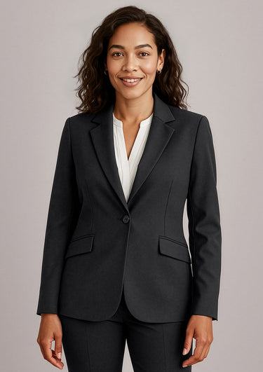 Womens Siena Longline Jacket - Black