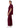 Adar Universal Men's Zippered Short Sleeve Jacket - Burgundy