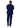 Adar Universal Men's Zippered Short Sleeve Jacket - Navy