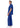 Adar Universal Men's Zippered Short Sleeve Jacket - Royal Blue