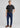 Mens Comfort Wool Stretch Slimline Pant - Navy