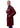 Adar Universal Unisex 39" Lab coat with Inner Pockets - Burgundy