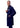 Adar Universal Unisex 39" Lab coat with Inner Pockets - Navy