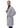 Adar Universal Unisex 39" Lab coat with Inner Pockets - Silver Gray