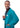 Adar Universal Unisex 39" Lab coat with Inner Pockets - Teal Blue