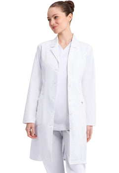 Dickies 37" Lab Coat - White