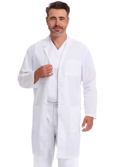 Dickies 40" Unisex Lab Coat - White