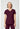 DK EDS Signature V-Neck Top - Wine