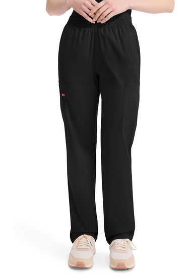 DK EDS Signature Natural Rise Tapered Leg Pull-On Pant - Black