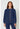 DK EDS Signature Snap Front Warm-Up Jacket - Navy
