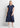 Womens Grace T-Shirt Midi Dress - Navy