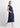Womens Grace T-Shirt Midi Dress - Navy back