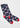 Biz Care Unisex Happy Feet Comfort Socks - Navy/Red