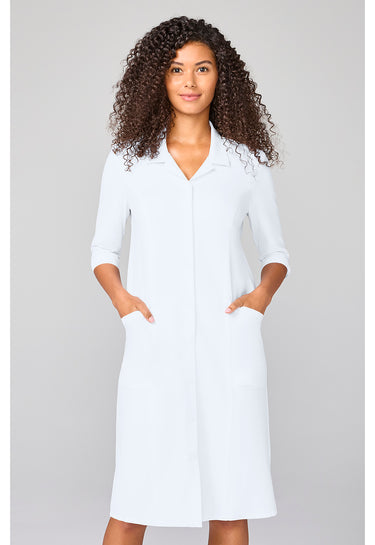 CK WW Originals Ultra 3/4 Sleeve Dress - White
