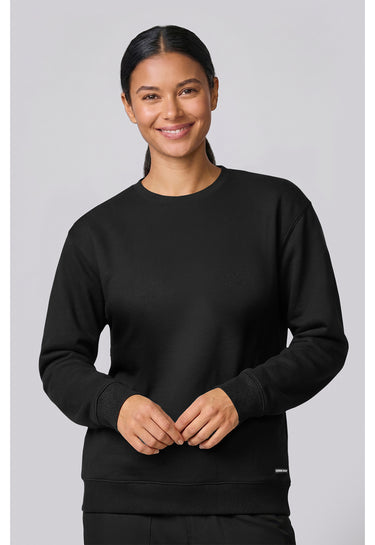 Cherokee Basics Crew Neck Sweatshirt - Black