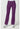 Cherokee iFlex Mid Rise Straight Leg Pull-on Pant - Eggplant