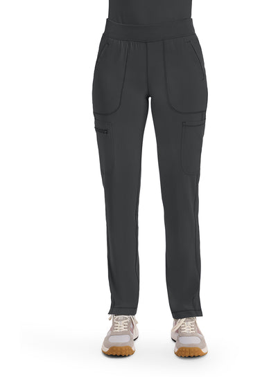 Cherokee Infinity Mid Rise Tapered Leg Pull-on Pant - Black