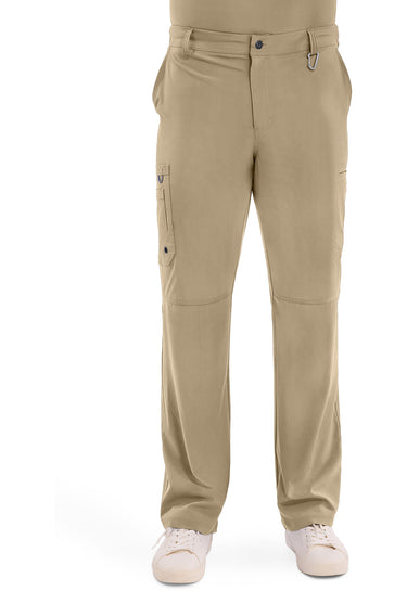 Cherokee Infinity Men's Fly Front Pant - Khaki