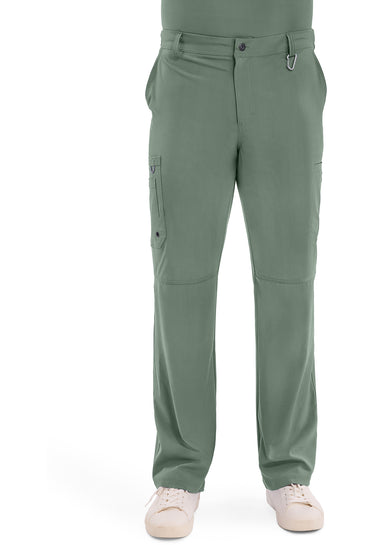 Cherokee Infinity Men's Fly Front Pant - Olive