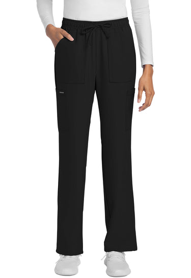 CK WW Originals Ultra Mid Rise Drawstring Trouser Cargo Pant - Black
