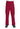 CK WW Originals Ultra Unisex Mid Rise Drawstring Straight Pant - RED