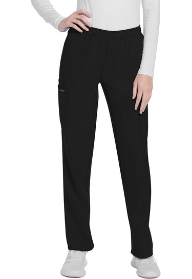 CK WW Originals Ultra Mid Rise Pull-on Slim Leg Cargo Pant - Black