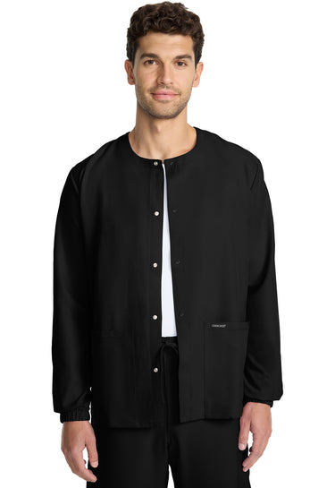 CK WW Originals Ultra Unisex Snap Front Warm Up Jacket - Black