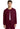 CK WW Originals Ultra Unisex Snap Front Warm Up Jacket - Wine