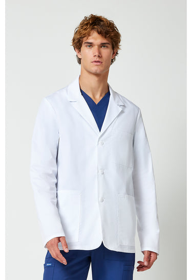 Cherokee Lab Coats 30" Men's Consultation Coat - White