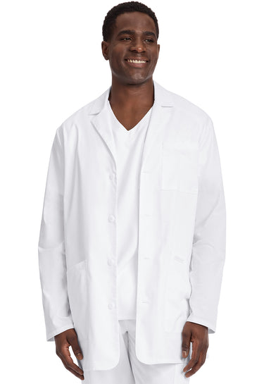 Cherokee Lab Coats Men's 35" Medical Coat - White