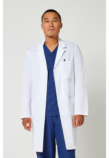 Cherokee Lab Coats 38" Unisex Lab Coat - White