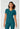 Cherokee iFlex V-Neck Top - Caribbean Blue