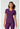 Cherokee iFlex V-Neck Top - Eggplant