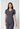 Cherokee iFlex V-Neck Top - Pewter