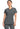 CK IN Infinity Women's V-Neck Top - Pewter