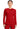 Cherokee Basics Long Sleeve Underscrub Knit Tee - Red