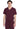 CK WW Originals Ultra Unisex V-Neck Top - Wine