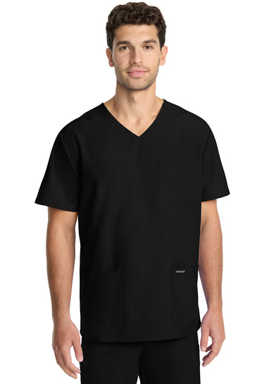 CK WW Originals Ultra Men's 3-Pocket V-Neck Top - Black
