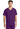 CK WW Originals Ultra Men's 3-Pocket V-Neck Top - Eggplant