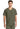 CK WW Originals Ultra Men's 3-Pocket V-Neck Top - Olive