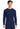 Basics Men's Long Sleeve Underscrub Knit Tee CK807 — Navy