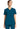 Cherokee Achieve Women's 2-Pocket V-Neck Top - Caribbean Blue