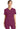Cherokee Achieve Women's 2-Pocket V-Neck Top - Wine