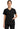 CK WW Originals Ultra Women's 2-Pocket Snap-Front Top - Black