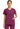 WW Originals Ultra Women's 2-Pocket Snap-Front Top CK844A — Wine