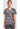 Cherokee Prints Women's Print V-Neck Top - Feliz Naughty Dogs
