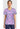 Cherokee Prints Women's Print V-Neck Top - Violet Sunset