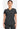 CK IN Infinity Women's V-Neck Top - Black