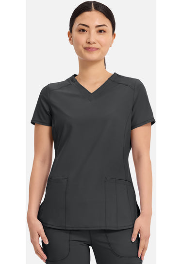 CK IN Infinity Women's V-Neck Top - Black