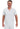 Cherokee Infinity Men's V-Neck Top - White